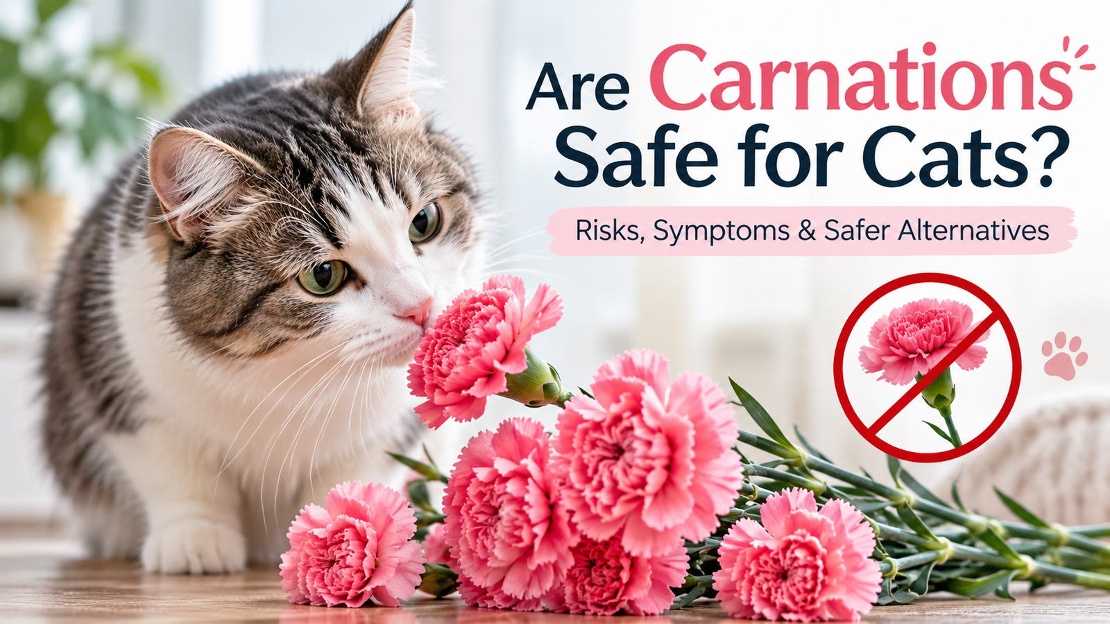 Are Carnations Toxic to Cats