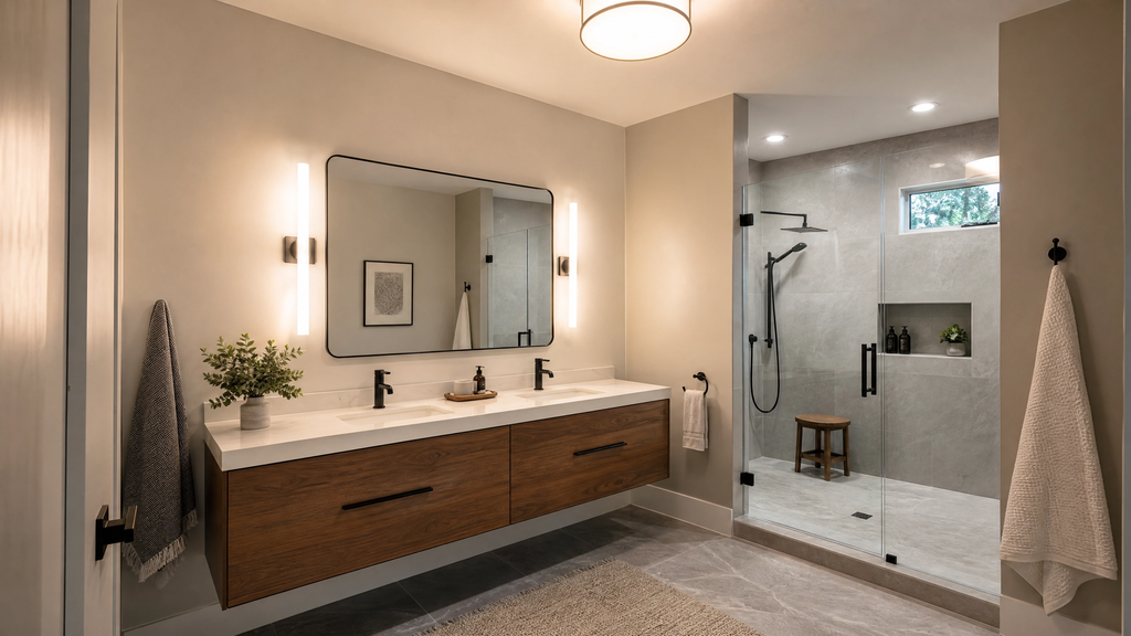 Bathroom Lighting - bathroom remodel ideas