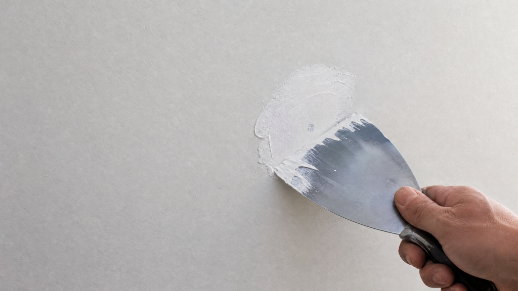 How to Fix Drywall Nail Pops step 3