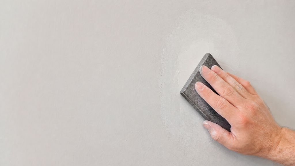 How to Fix Drywall Nail Pops step 4