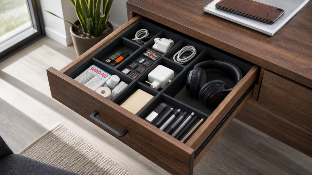 How to organize your desk aesthetic