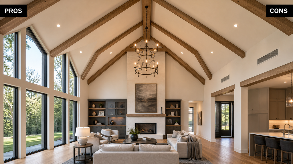 Pros and Cons of Cathedral Ceilings