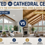 Vaulted vs Cathedral Ceiling