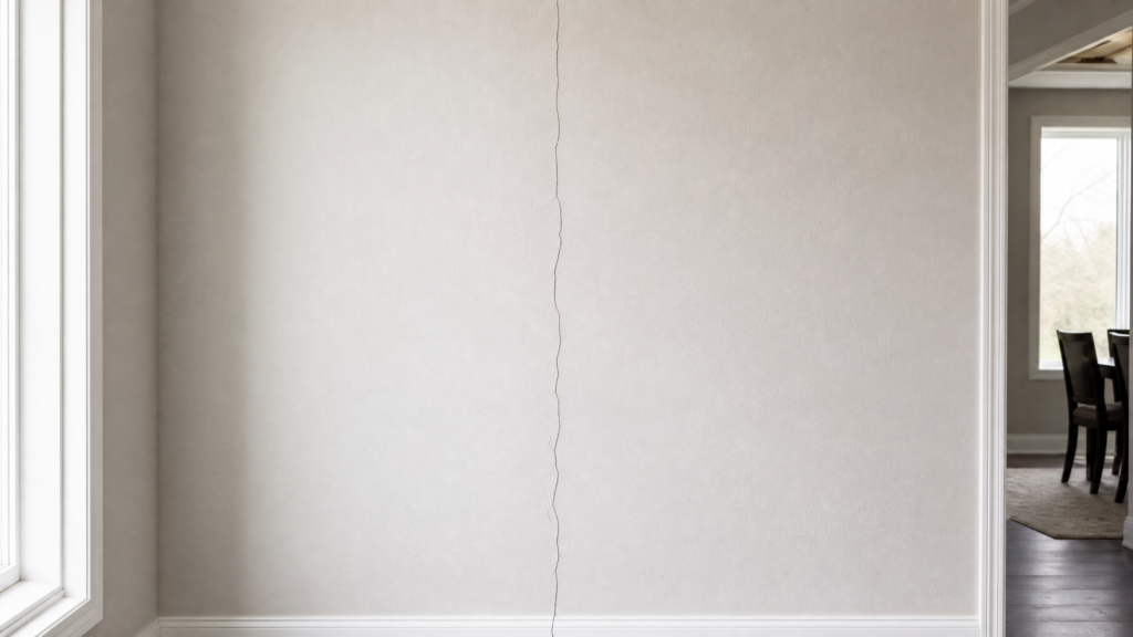 Vertical Wall Cracks