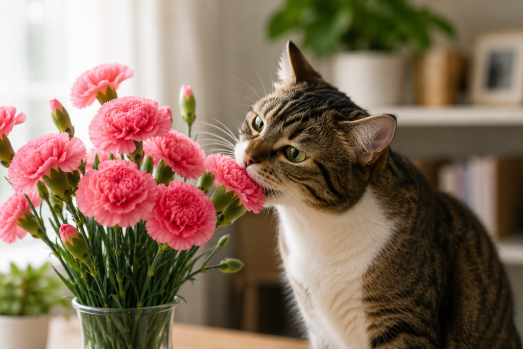 Why Are Carnations Toxic to Cats