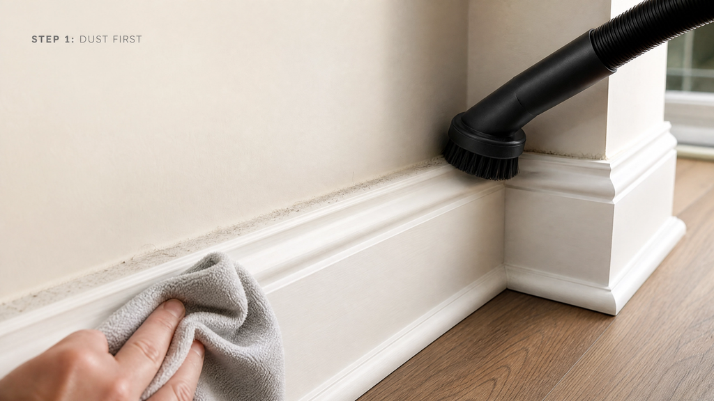 best way to clean baseboards