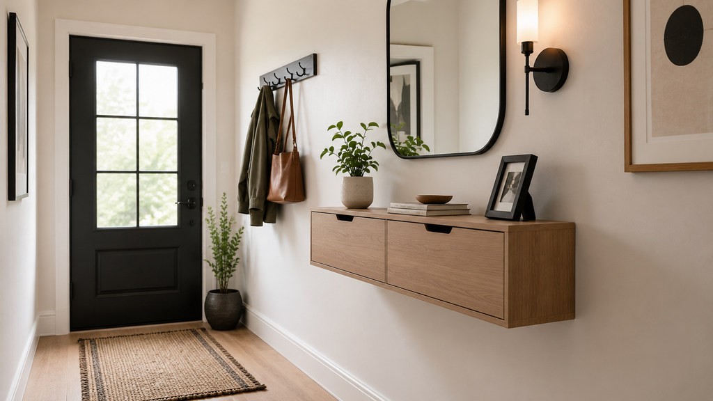 narrow hallway ideas