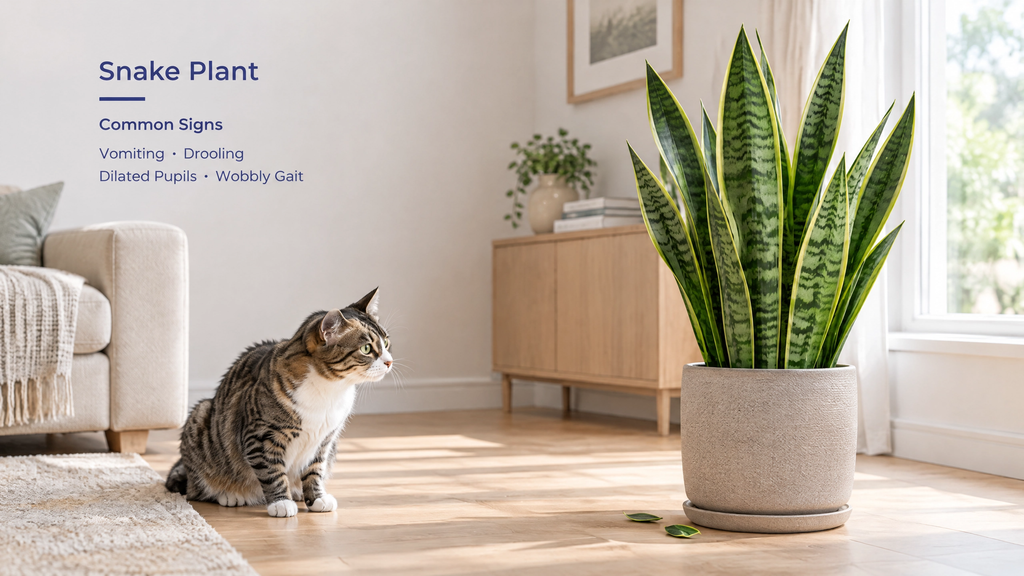 Are Snake Plants Toxic to Cats