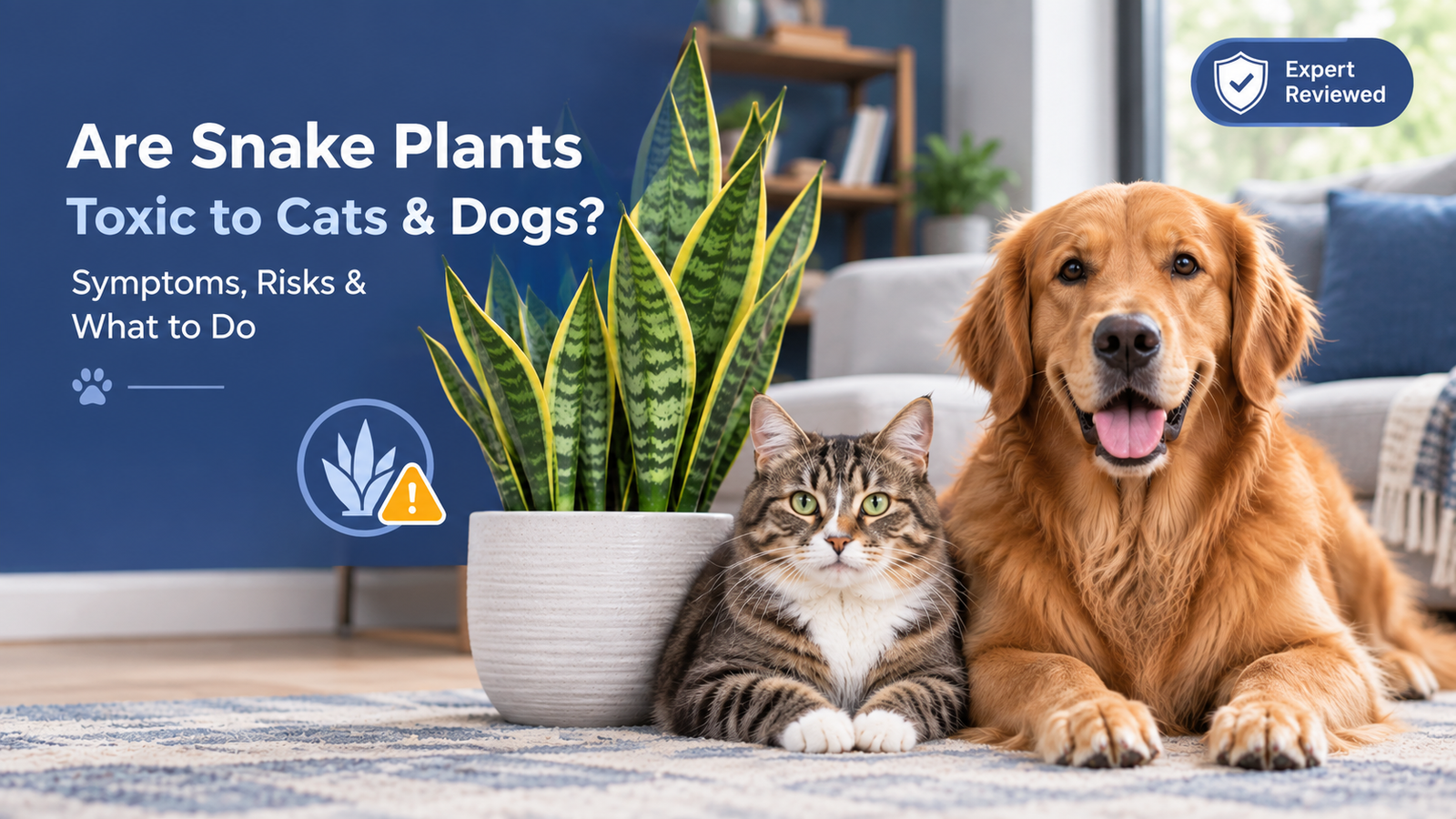 Are Snake Plants Toxic to Cats & Dogs