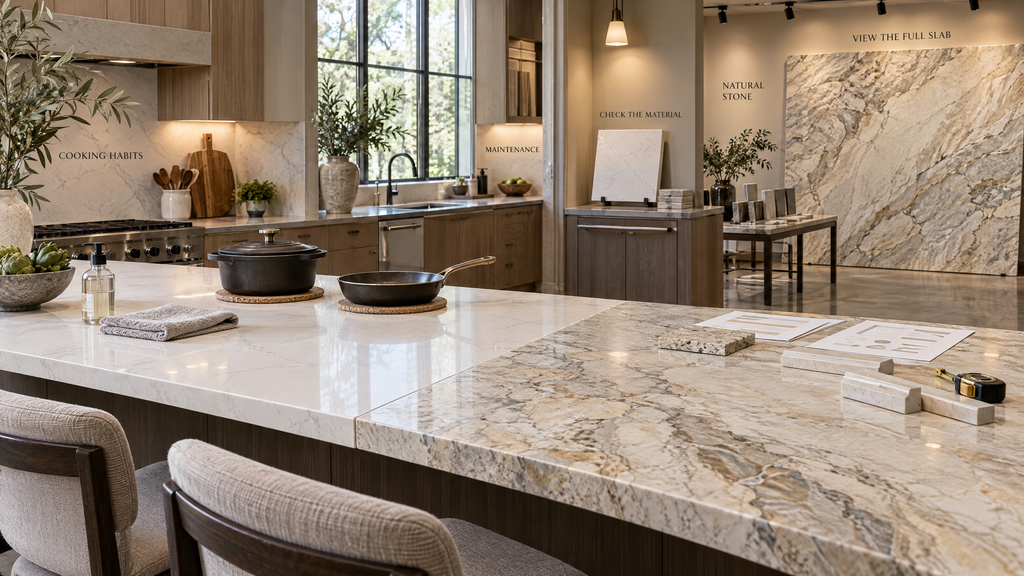 How to Choose Between Quartz and Quartzite