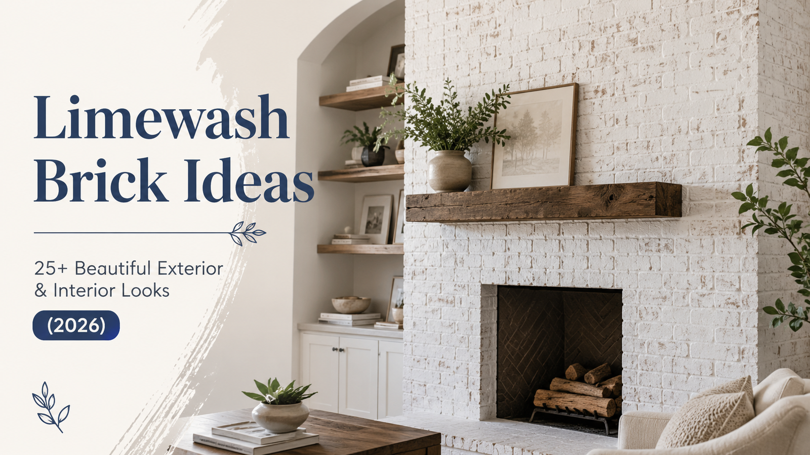 Limewash Brick Ideas