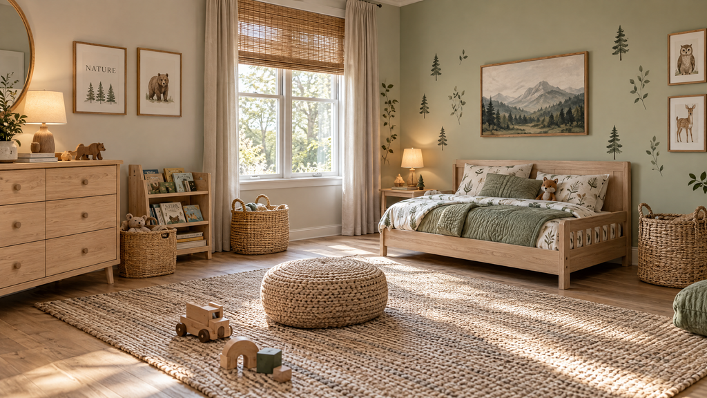 Nature-Inspired Toddler Boy Room