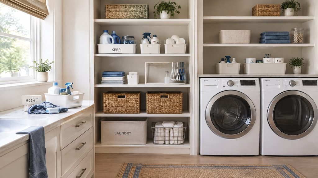 Organize Laundry Room