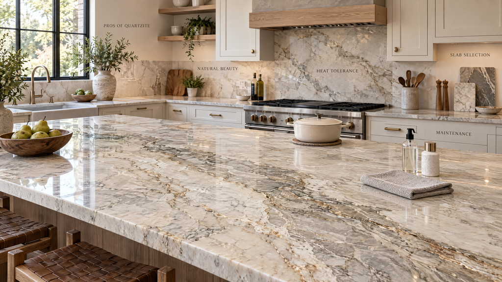 Pros and cons of Quartzite Countertops
