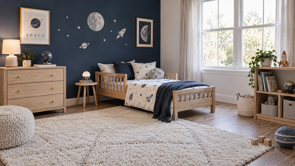 Space-Themed Toddler Boy Room