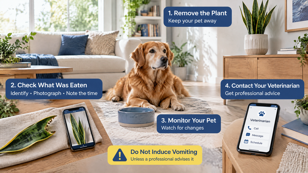 What Should You Do If Your Pet Eats a Snake Plant