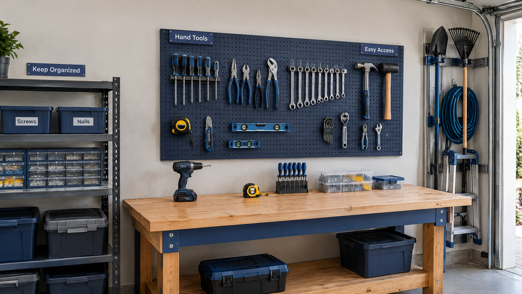 how to organize garage