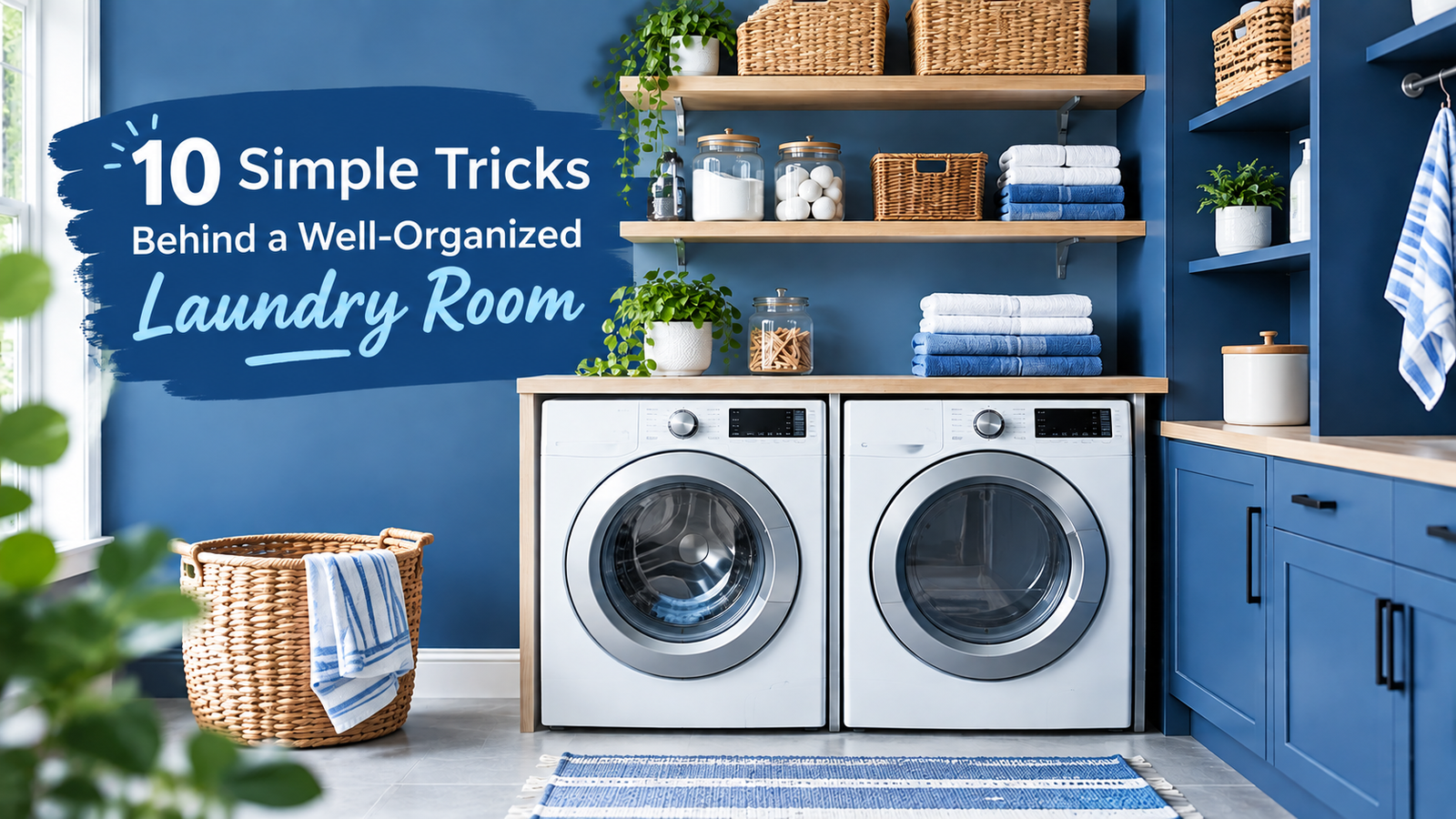 laundry room organization