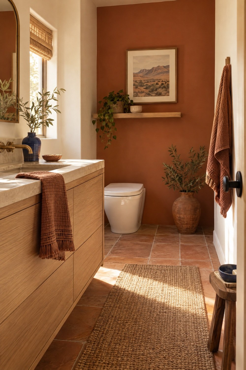Bring in Warm Terracotta and Earthy Colors