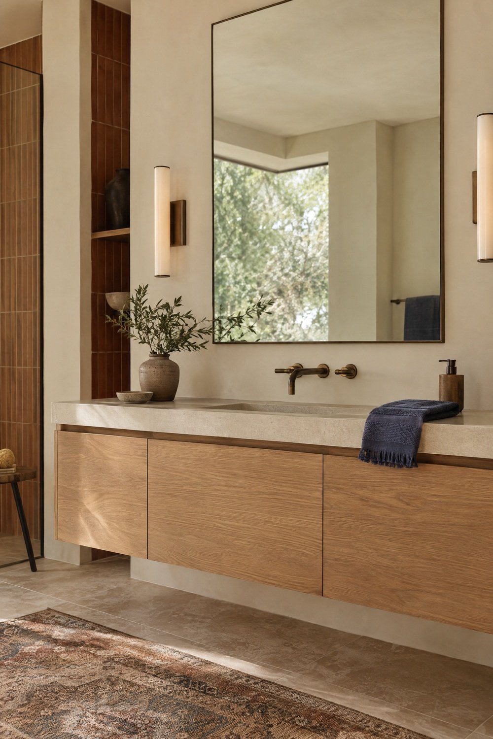 Modern Southwestern Bathroom