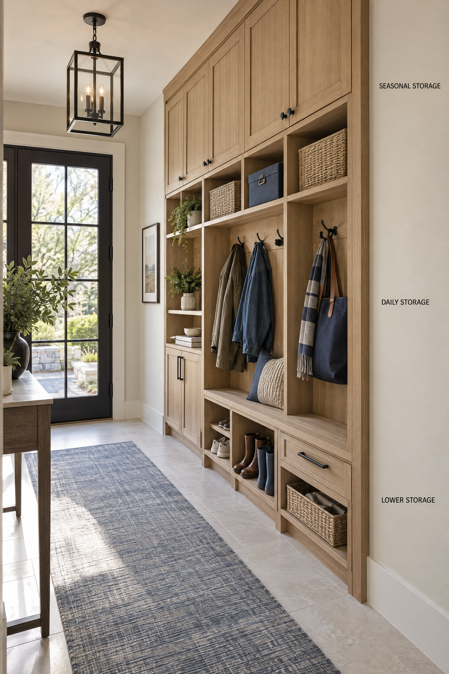 Mudroom Ideas with Smart Storage