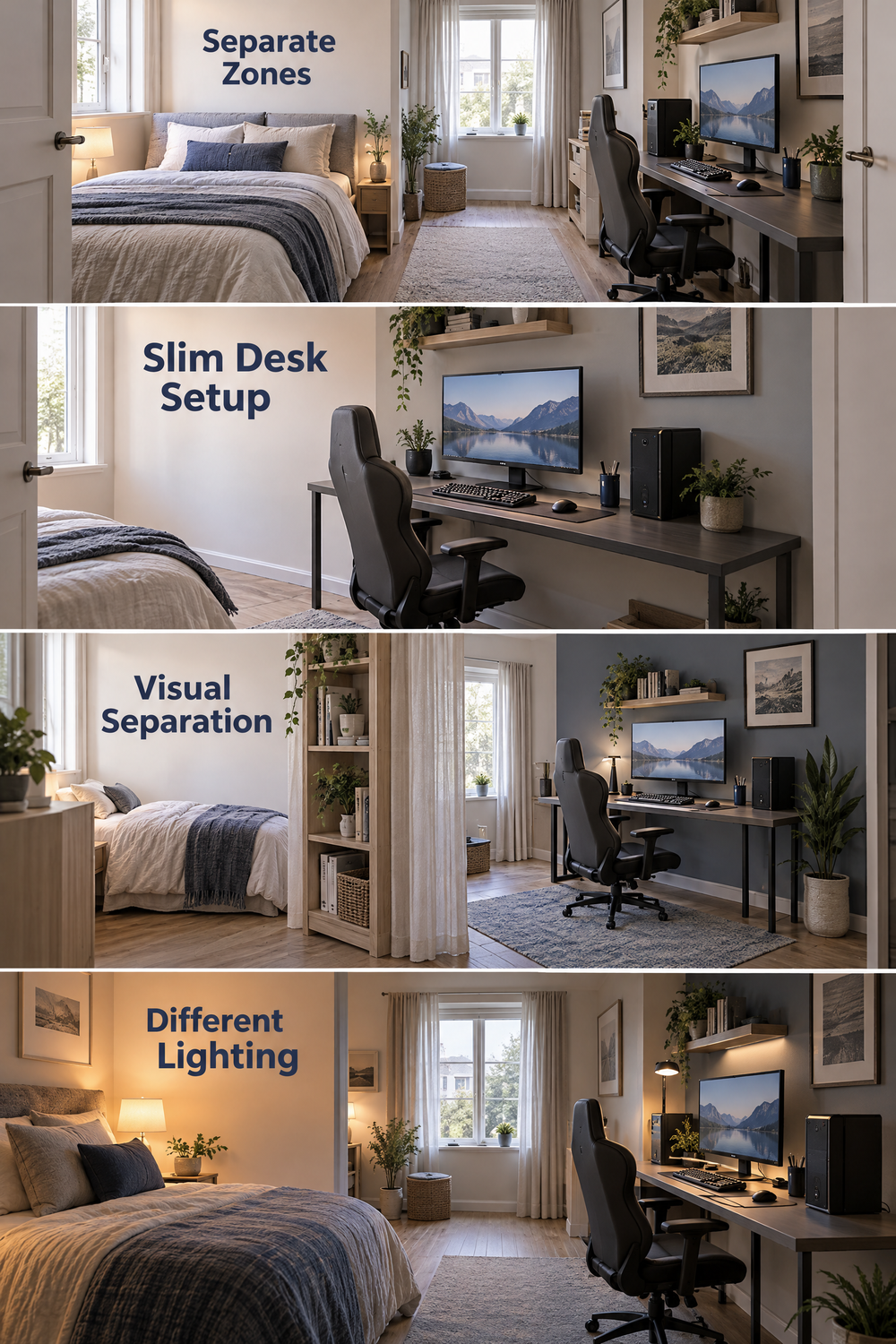 Small Gaming Room With a Bed