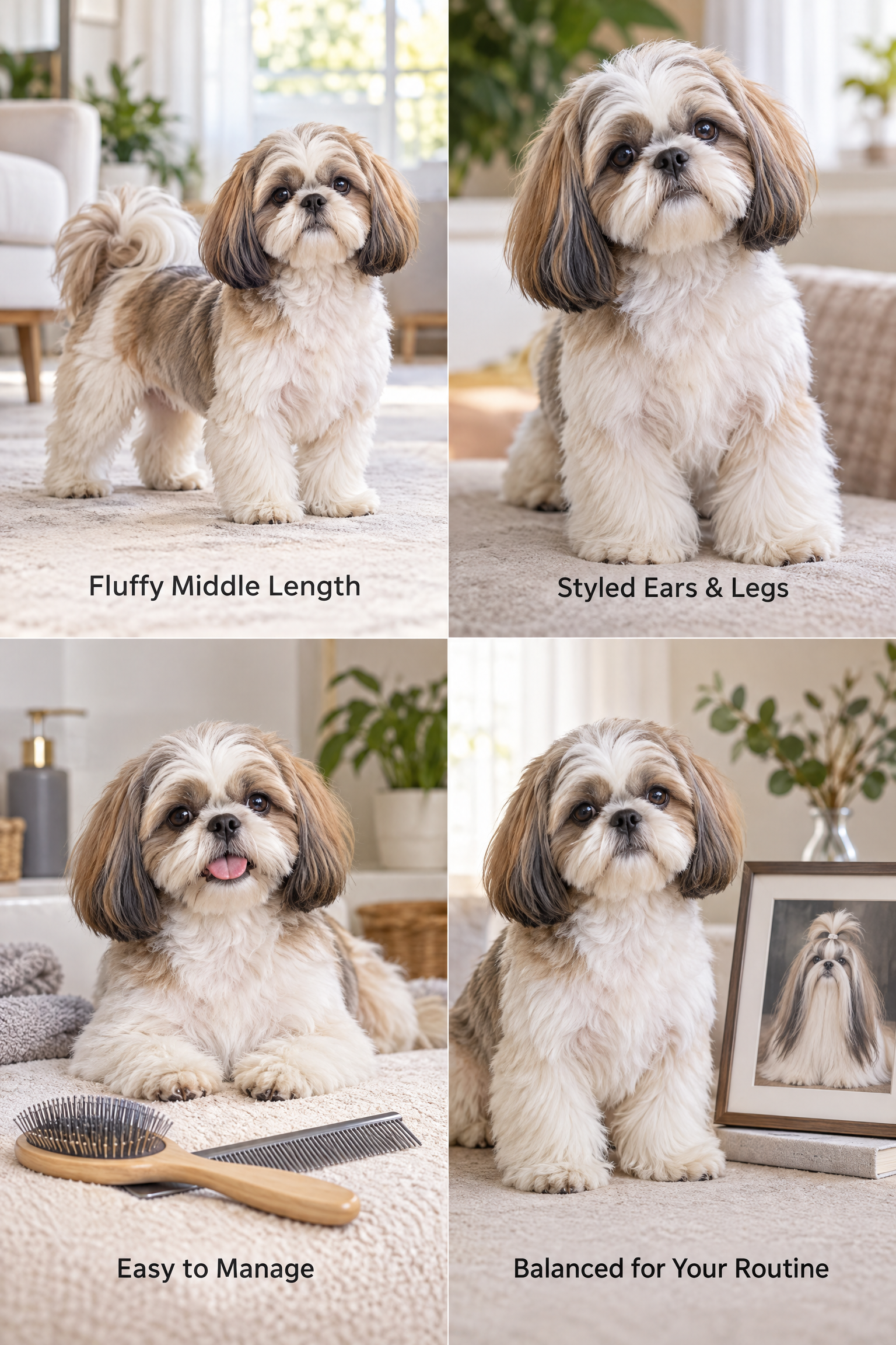 shih tzu medium length 
